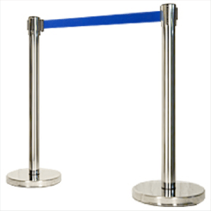 VIP Pole Sliver Color with Blue Belt