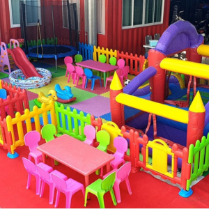 32m2 + extra សម្ភារៈក្មេងលេង Playground 4mx8m package for rent