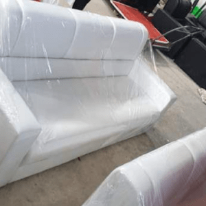 White sofa 3 seat