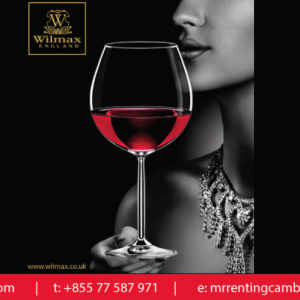 Wine glass for rent