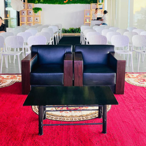 Premium Leather Single Seat VIP Sofa