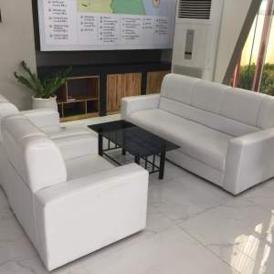 White Sofa Set